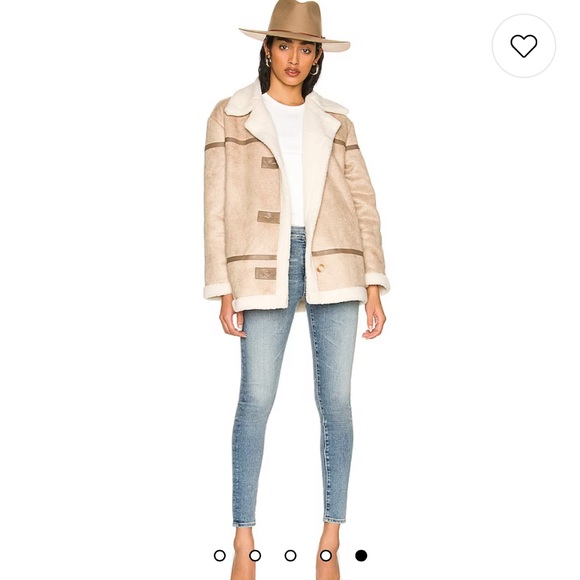 NWT Kinsley Faux Shearling Coat - Picture 5 of 10